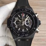 AB Factory Hublot Big Bang Unico 7750 Watch Black Diamond-set